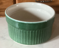 VINTAGE SIMPSONS OVENSTONE COOKWARE RAMEKIN/SOUFFLE/OVEN DISH