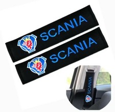 2 Styling Truck Shoulder Pads Cover Case  Accessories Seat Belt FITS Scania 