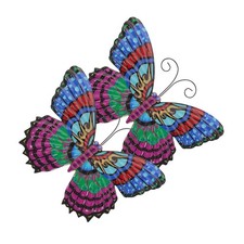 2 Pcs Butterfly Wall Hanging