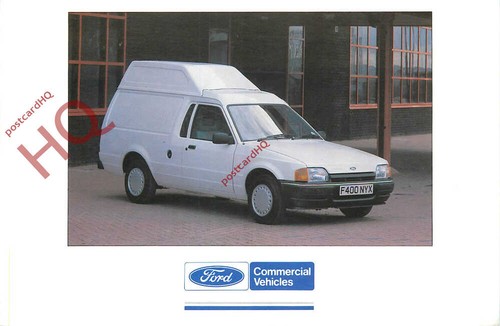 Picture postcard ford escort - postcard__ford,