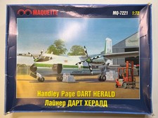 1:72 Maquette Handley Page Dart Herald Channel Express SUPER RARE OOP MQ-7221