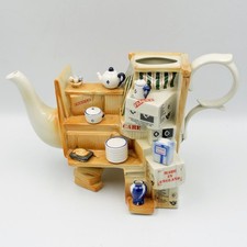 Cardew Design Large Market Stall Teapot, Made in England 1994, NUMBERED & SIGNED