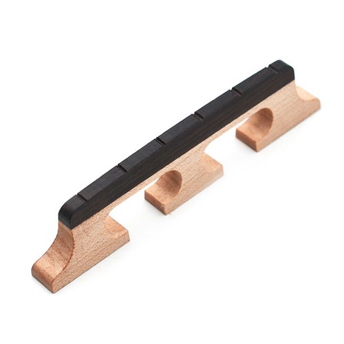 Maple ebony leg banjo - banjo, bridge