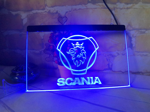 Scania truck repair store - truck, led