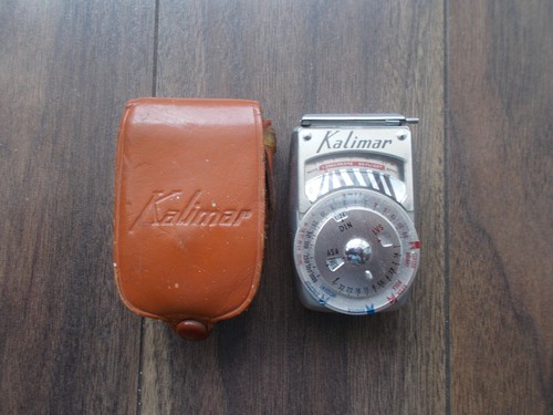 Vintage kalimar exposure meter - exposure,