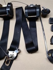 SEAT BELT SET Front Left and Right reels, belts, + fittings for Opel Monza GSE