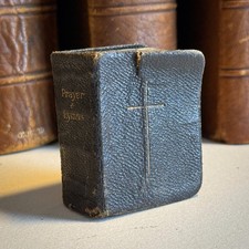 1900 Antique Miniature Leather