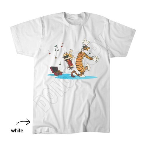 Calvin and hobbes shirt - hobbes, t-shirt