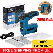 CORDLESS STAPLE NAIL GUN 2in1