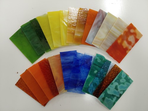 Stained glass variety pack - glass,