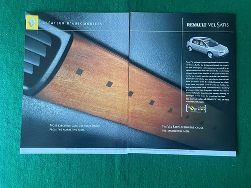 Renault vel satis - renault, advert