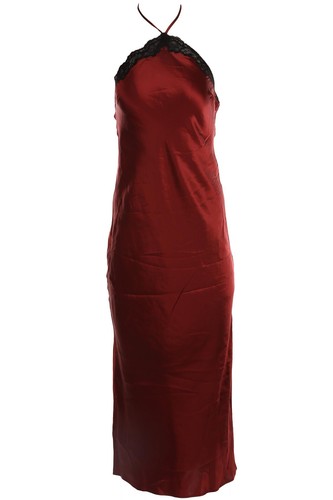 Reformation burgundy silk maxi - burgundy,