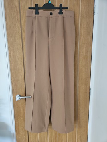 Zara womens wide - leg, camel