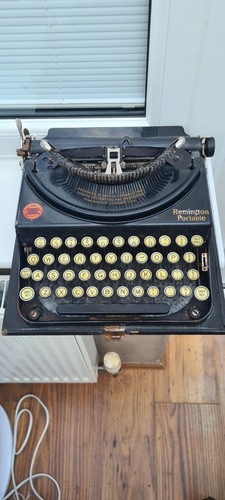 Remington portable typewriter - remington,