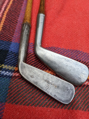 Hickory golf clubs - 2x,