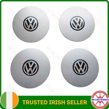 4 x Original Volkswagen Polo Steel Wheel Centre Hub Caps 6N0601149E