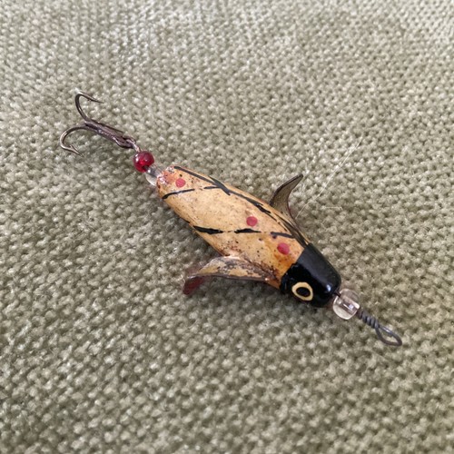 Old vintage fishing lure - old,