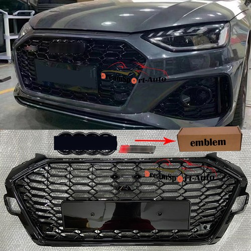 Gloss black front - front, for