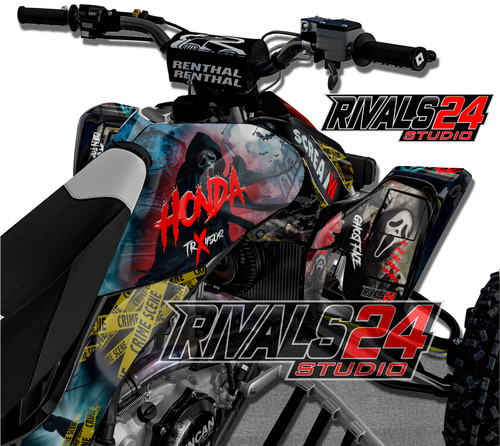 Honda trx 450r 450er graphics - trx,