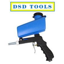US PRO Tools Abrasive Sandblasting Gun Shot Blast Sanding Air Gun With Tank 8793