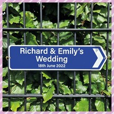 Personalised Wedding Direction