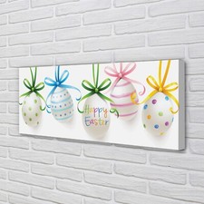 Tulup Canvas print 125x50 Wall Art Picture eggs