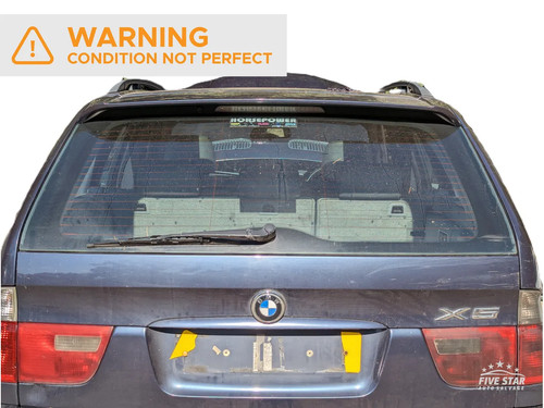 Bmw tailgate boot lid - x5, rear