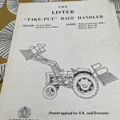 Lister take put - -put, bale