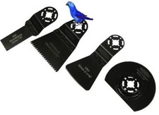 4 Multitool Multi Function Tool Blade Set,Fits Bosch,Einhell,Fein,Worx,FAIMFTSET