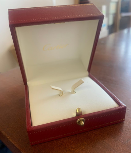 Cartier empty cuff link - empty,