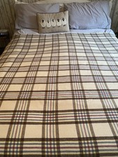 Vintage  Welsh Plaid Blanket