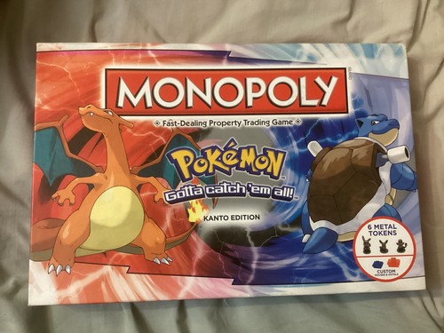 Monopoly pokemon kanto edition - monopoly,
