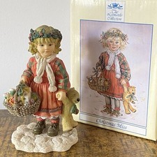 Leonardo Collection, Christmas Miss, Christine Haworth, Crisalis Figurine Boxed