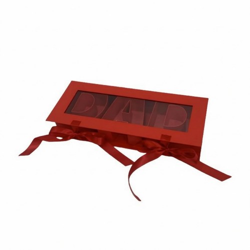 Folding gift box flat pack - flat,