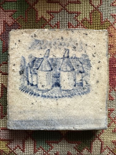 Antique english delft style - english,