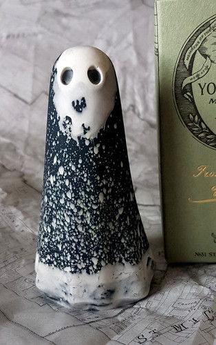 Black white snow nun - &,