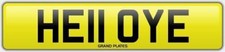 HELLO NUMBER PLATE YEAH