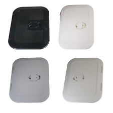 Boat Deck Access Hatch - Black White Cream Grey 380 x 280 Optional Locks 