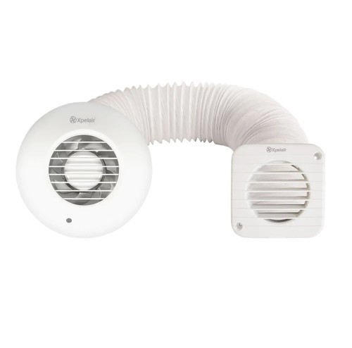 Round inline fan kit - inline,
