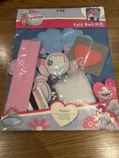 New & Sealed Tatty Teddy My Blue Nose Friends Felt Bag Kit