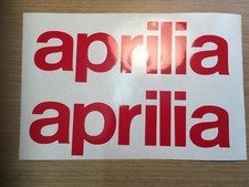 X2 Aprilia text graphics Vinyl