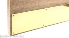 Polished Brass Door Kick Plate