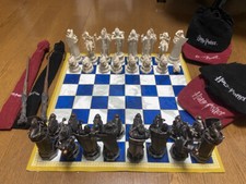 Rare Harry Potter Chess Set  by DeAgostini Chess Collection Chess sticks