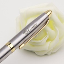 Personalised Ballpoint Pen Engraved Any Name / Text Birthday Promotional Gift