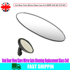 Oval Rear View Glare Mirror