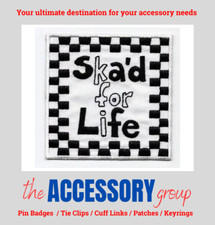 New Sew on Iron on Patch Ska'd