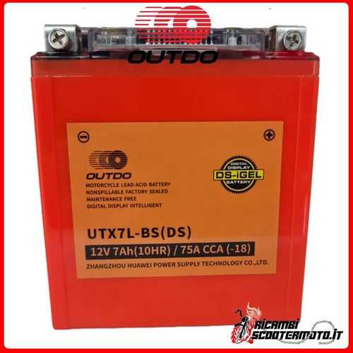 Ytx7l battery outdo - ytx7l-bs,