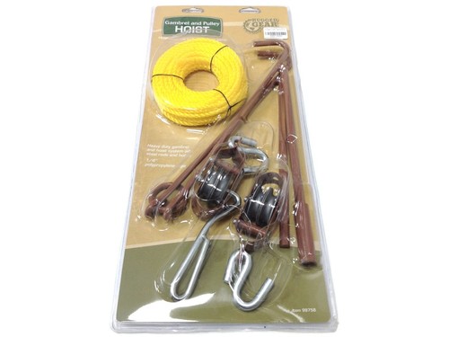 Rugged gear gambrel pulley - rugged,