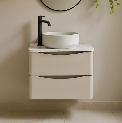 Bathroom grey 600mm - 600mm, wall