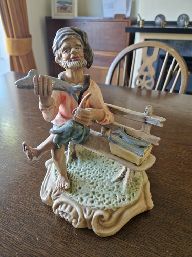 Large vintage capodimonte - large,